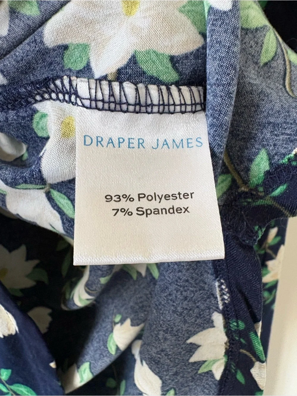 Draper James Navy Magnolia Print Pajama Set Size S